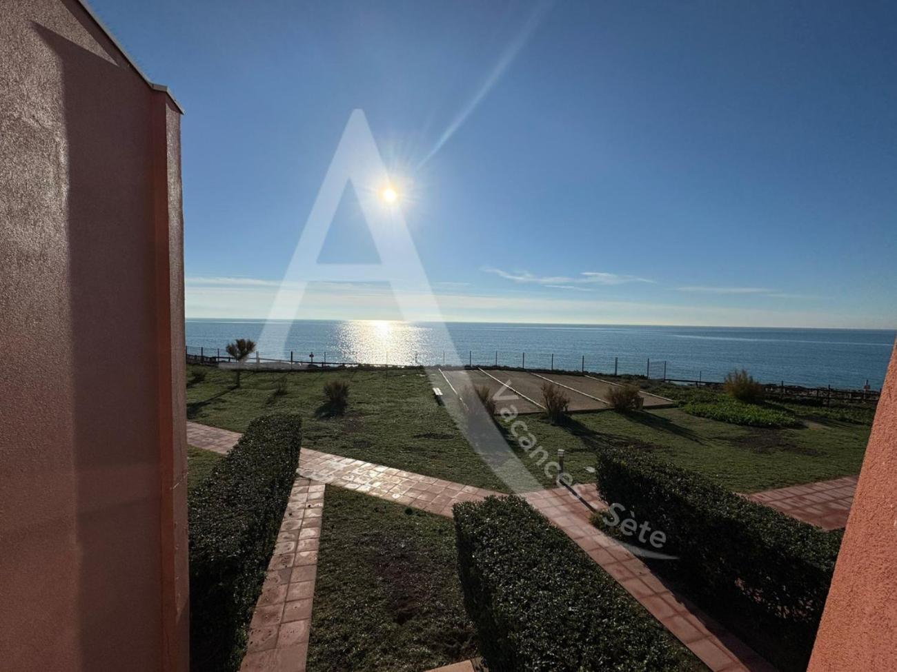 Studio 4 Pers, Pkg, 1Ere Ligne Mer, Piscine, Tennis Sète Eksteriør billede