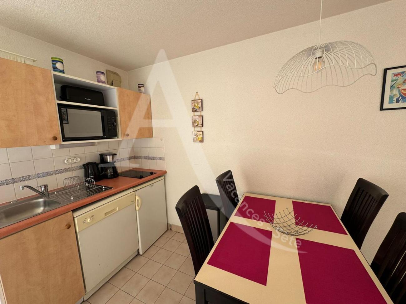 Studio 4 Pers, Pkg, 1Ere Ligne Mer, Piscine, Tennis Sète Eksteriør billede