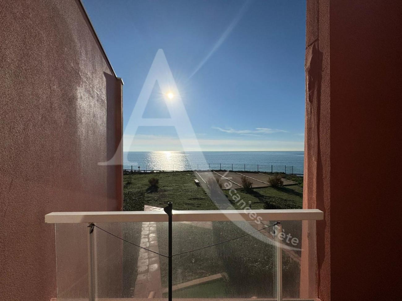 Studio 4 Pers, Pkg, 1Ere Ligne Mer, Piscine, Tennis Sète Eksteriør billede