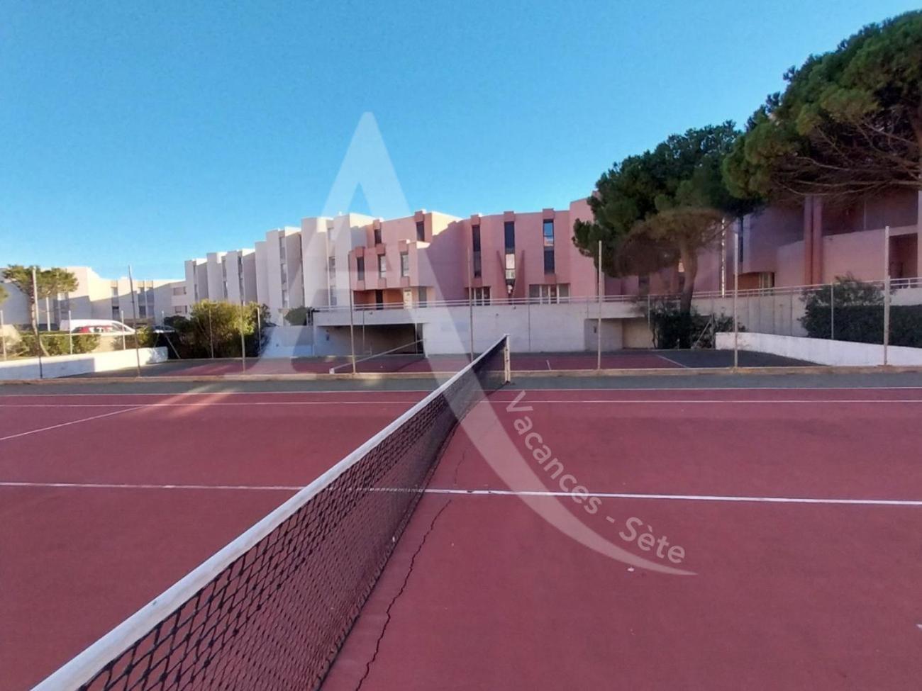 Studio 4 Pers, Pkg, 1Ere Ligne Mer, Piscine, Tennis Sète Eksteriør billede